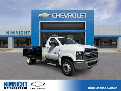 2023 Chevrolet Silverado 5500 Regular Cab DRW 4x2 PJ Truck Beds Flatbed Truck for sale #23C1455 - photo 1