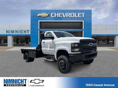 2024 Chevrolet Silverado 5500 Regular Cab DRW 4x4 CM Truck Beds Flatbed Truck for sale #24C1303 - photo 1