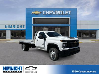 2025 Chevrolet Silverado 3500 Regular Cab 4WD PJ Truck Beds Flatbed Truck for sale #25C402 - photo 1