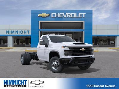 2025 Chevrolet Silverado 3500 Regular Cab 4WD PJ Truck Beds Flatbed Truck for sale #25C402 - photo 1