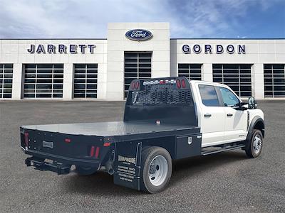 New 2025 Ford F-450 XL Crew Cab 4WD 9' 6" Knapheide Steel Flatbed Truck with Gooseneck Hitch for sale #48867 - photo 2
