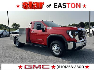 2024 GMC Sierra 3500 Regular Cab DRW 4x4 Flatbed Truck for sale #150597A - photo 1