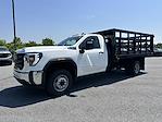 New 2025 GMC Sierra 3500 Pro Regular Cab 12' 4" Rugby Steel Flatbed Truck for sale #150653 - photo 3