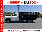 New 2025 GMC Sierra 3500 Pro Regular Cab 12' 4" Rugby Steel Flatbed Truck for sale #150653 - photo 6