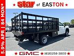 New 2025 GMC Sierra 3500 Pro Regular Cab 12' 4" Rugby Steel Flatbed Truck for sale #150653 - photo 2