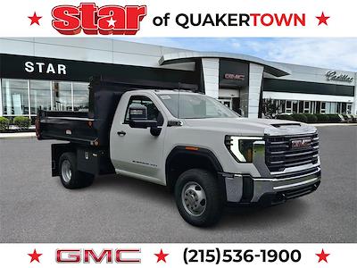 New 2025 GMC Sierra 3500 Regular Cab 4WD 9' Reading Steel Dump Truck for sale #Q25361 - photo 1