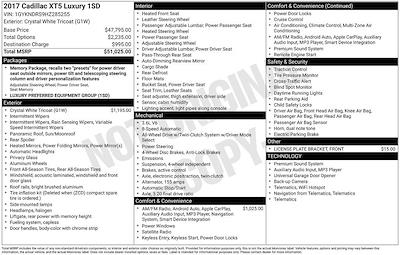 Used 2017 Cadillac XT5 - photo 1
