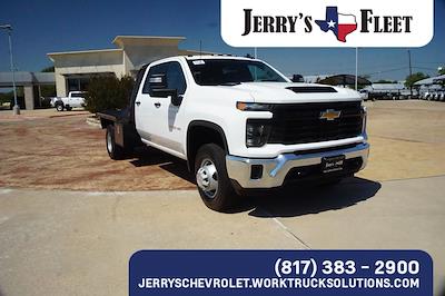 2025 Chevrolet Silverado 3500 Crew Cab DRW 4WD Flatbed Truck for sale #SF320188 - photo 1