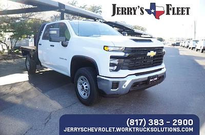 2024 Chevrolet Silverado 3500 Crew Cab 4WD, CM Truck Beds Flatbed Truck for sale #RF460106 - photo 1