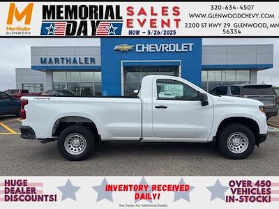 New 2025 Chevrolet Silverado 1500 Work Truck Regular Cab 4WD Pickup for sale #250717 - photo 1