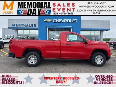 New 2025 Chevrolet Silverado 1500 Work Truck Regular Cab 4WD Pickup for sale #250780 - photo 1