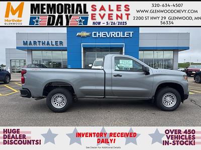New 2025 Chevrolet Silverado 1500 Work Truck Regular Cab 4WD Pickup for sale #250781 - photo 1