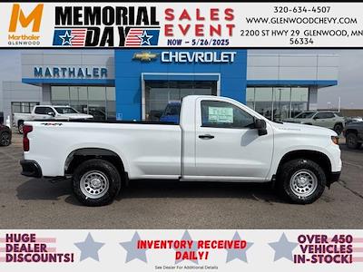 New 2025 Chevrolet Silverado 1500 Work Truck Regular Cab 4WD Pickup for sale #250866 - photo 1