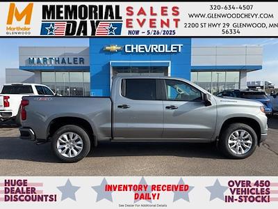 New 2025 Chevrolet Silverado 1500 Custom Crew Cab 4WD Pickup for sale #250952 - photo 1