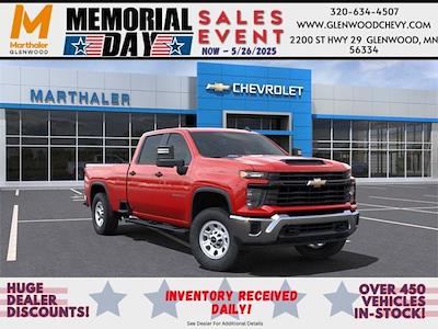 New 2025 Chevrolet Silverado 2500 Work Truck Crew Cab 4WD SRW Pickup for sale #251121 - photo 1