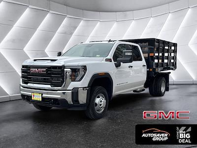 New 2025 GMC Sierra 3500 Pro Crew Cab 4WD Stake Bed for sale #ST25183 - photo 1