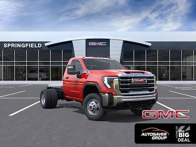 New 2025 GMC Sierra 3500 Pro Regular Cab 4WD 60 CA Cab Chassis for sale #ST25510 - photo 1