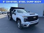 New 2025 Chevrolet Silverado 3500 Work Truck Regular Cab 4WD 9' Crysteel Dump Truck for sale #250247 - photo 1