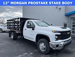 2025 Chevrolet Silverado 3500 Regular Cab 4WD, Morgan Truck Body Prostake Stake Bed for sale #250550 - photo 1