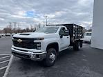 2025 Chevrolet Silverado 3500 Regular Cab 4WD, Morgan Truck Body Prostake Stake Bed for sale #250550 - photo 4