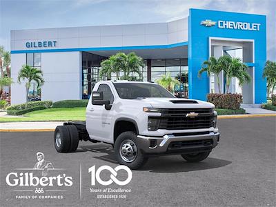 New 2025 Chevrolet Silverado 3500 Work Truck Regular Cab 4x4 60 CA Cab Chassis for sale #NC5872 - photo 1