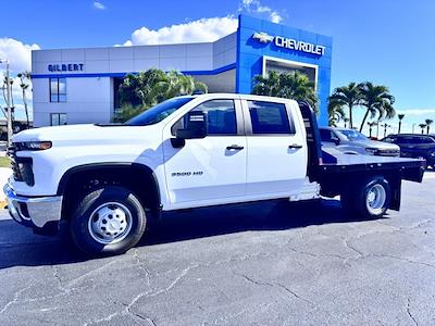 New 2026 Chevrolet Silverado 3500 Work Truck Crew Cab 9' 4" CM Truck Beds Steel Flatbed Truck with Gooseneck Hitch for sale #NC6235 - photo 2