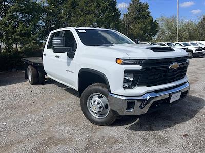 New 2025 Chevrolet Silverado 3500 Work Truck Crew Cab 4WD 9' Commercial Truck & Van Equipment Steel Flatbed Truck for sale #C256459 - photo 1