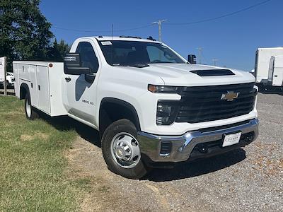 New 2025 Chevrolet Silverado 3500 Regular Cab Monroe Truck Equipment 132" Steel ServicePro 11' Service Truck for sale #C256506 - photo 1