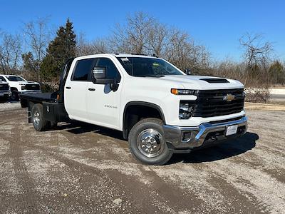 2024 Chevrolet Silverado 3500 Crew Cab 4x4, CM Truck Beds RD Model Flatbed Truck for sale #C46190 - photo 1