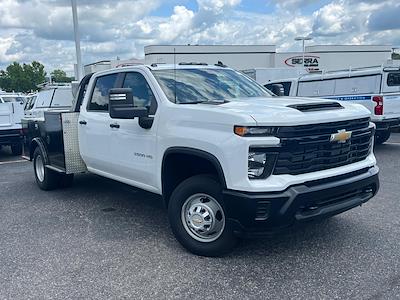 2024 Chevrolet Silverado 3500 Crew Cab 4x4 CM Truck Beds Flatbed Truck for sale #C46703 - photo 1
