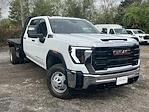 New 2025 GMC Sierra 3500 Pro Crew Cab 4WD 9' 6" Knapheide Steel Flatbed Truck for sale #C256584 - photo 1