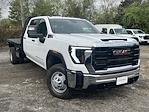 New 2025 GMC Sierra 3500 Pro Crew Cab 4WD Flatbed Truck for sale #C256593 - photo 1