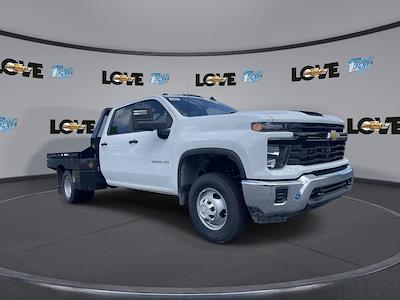 New 2025 Chevrolet Silverado 3500 Work Truck Crew Cab Flatbed Truck for sale #N250338 - photo 1