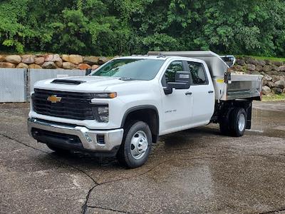 New 2024 Chevrolet Silverado 3500 Work Truck Crew Cab 4WD 9' Monroe Truck Equipment Dump Truck for sale #243299 - photo 1