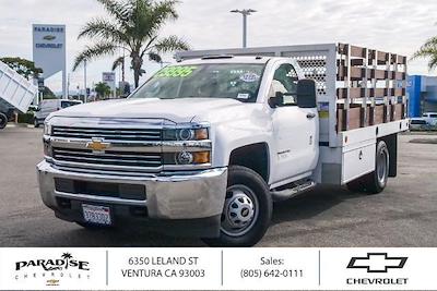 2015 Chevrolet Silverado 3500 Regular Cab DRW RWD Stake Bed for sale #P1263 - photo 1