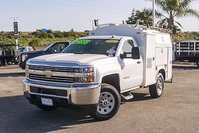 Used 2017 Chevrolet Silverado 3500 Regular Cab Enclosed Service Body for sale #P1342 - photo 1