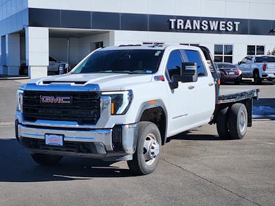 Used 2025 GMC Sierra 3500 Crew Cab Flatbed Truck for sale #CU16758 - photo 1