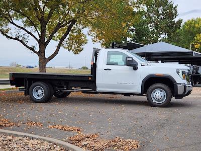 New 2025 GMC Sierra 3500 Pro Regular Cab 4WD 11' Monroe Truck Equipment Flatbed Truck for sale #G250698 - photo 2