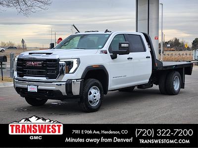 2026 GMC Sierra 3500 Crew Cab DRW 4WD CM Truck Beds Flatbed Truck for sale #G260306 - photo 1