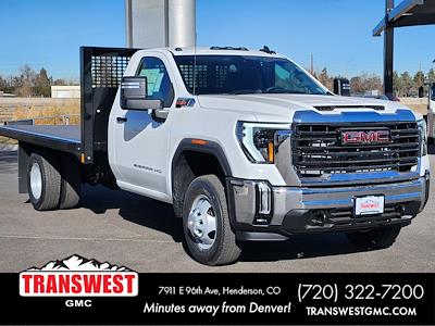 New 2026 GMC Sierra 3500 Regular Cab Flatbed Truck for sale #G260308 - photo 1