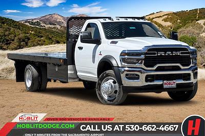 New 2025 Ram 5500 Tradesman Regular Cab 4x4 16' Scelzi Steel Flatbed Truck for sale #T35120 - photo 1