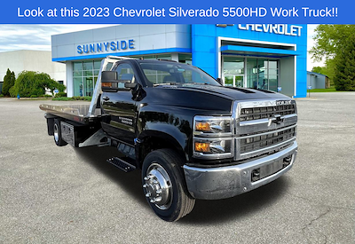 2023 Chevrolet Silverado 5500 Regular Cab DRW 4x2, Kilar Fabrication Steel 15 Series Rollback Body for sale #903333 - photo 1