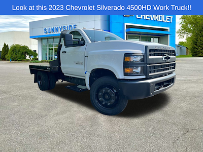 2023 Chevrolet Silverado 4500 Regular Cab DRW 4x2, Wil-Ro Freedom Flatbed Truck for sale #903394 - photo 1