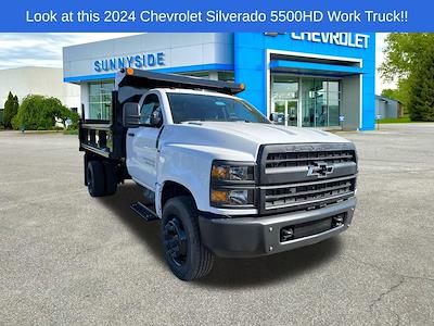 New 2024 Chevrolet Silverado 5500 Work Truck Regular Cab 4x2 Galion Dump Truck for sale #903974 - photo 1