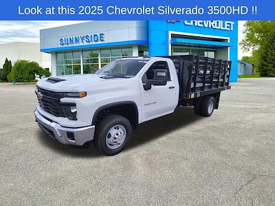New 2025 Chevrolet Silverado 3500 Regular Cab 4WD 12' 6" Monroe Truck Equipment Stake Bed for sale #904966 - photo 1