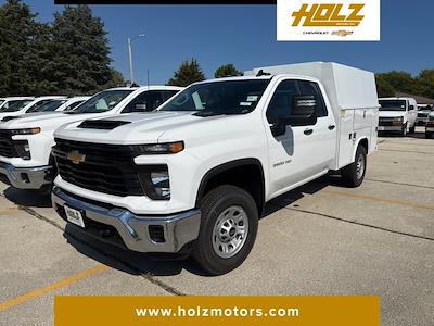 New 2025 Chevrolet Silverado 3500 Work Truck Double Cab 4x4 Enclosed Service Body for sale #251849 - photo 1