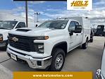 New 2025 Chevrolet Silverado 3500 Work Truck Double Cab 4WD 8' 2" Reading Enclosed Service Body for sale #251892 - photo 1