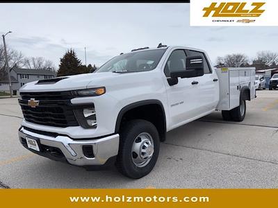 New 2025 Chevrolet Silverado 3500 Crew Cab Monroe Truck Equipment 108" Steel ServicePro 9' Service Truck for sale #25573 - photo 1