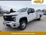 New 2025 Chevrolet Silverado 3500 Crew Cab Monroe Truck Equipment 108" Steel ServicePro 9' Service Truck for sale #25573 - photo 1