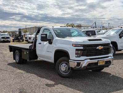 2024 Chevrolet Silverado 3500 Regular Cab RWD, CM Truck Beds RD Model Flatbed Truck for sale #CC240562 - photo 1